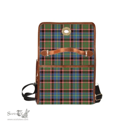 Scottish Canvas Bag Stirling & Bannockburn District Clan Tartan Waterproof Canvas Bag - Classic Scottish Plaid Tartan Plaid