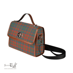 Scottish Canvas Bag Matheson Ancient Clan Tartan Waterproof Canvas Bag - Classic Scottish Plaid Tartan Plaid