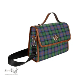 Scottish Canvas Bag Logan Ancient Clan Tartan Waterproof Canvas Bag - Classic Scottish Plaid Tartan Plaid