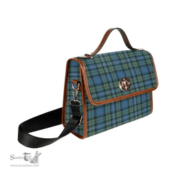 Scottish Canvas Bag Robertson Hunting Ancient Clan Tartan Waterproof Canvas Bag - Classic Scottish Plaid Tartan Plaid