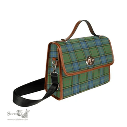Scottish Canvas Bag MacMillan Hunting Ancient Clan Tartan Waterproof Canvas Bag - Classic Scottish Plaid Tartan Plaid