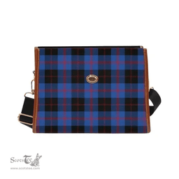 Scottish Canvas Bag Angus Modern Clan Tartan Waterproof Canvas Bag - Classic Scottish Plaid Tartan Plaid