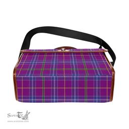 Scottish Canvas Bag Jackson Clan Tartan Waterproof Canvas Bag - Classic Scottish Plaid Tartan Plaid
