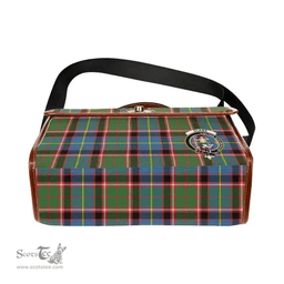 Scottish Canvas Bag Glass Clan Clan Tartan Waterproof Canvas Bag - Crest Classic Scottish Plaid Tartan Plaid