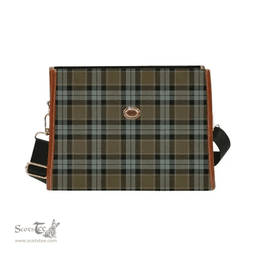 Scottish Canvas Bag Graham of Menteith Weathered Clan Tartan Waterproof Canvas Bag - Classic Scottish Plaid Tartan Plaid
