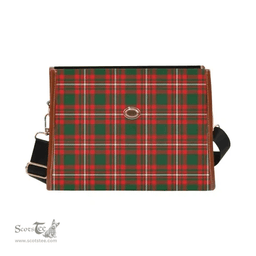 Scottish Canvas Bag Princess Margaret Clan Tartan Waterproof Canvas Bag - Classic Scottish Plaid Tartan Plaid