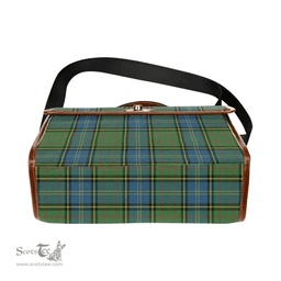 Scottish Canvas Bag MacMillan Hunting Ancient Clan Tartan Waterproof Canvas Bag - Classic Scottish Plaid Tartan Plaid