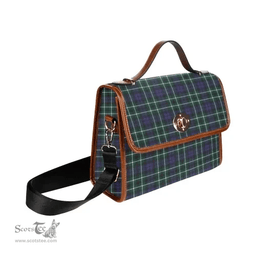 Scottish Canvas Bag Graham of Montrose Modern Clan Tartan Waterproof Canvas Bag - Classic Scottish Plaid Tartan Plaid