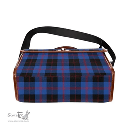 Scottish Canvas Bag Angus Modern Clan Tartan Waterproof Canvas Bag - Classic Scottish Plaid Tartan Plaid