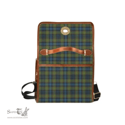 Scottish Canvas Bag MacLellan Ancient Clan Tartan Waterproof Canvas Bag - Classic Scottish Plaid Tartan Plaid