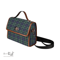 Scottish Canvas Bag Graham of Montrose Modern Clan Tartan Waterproof Canvas Bag - Classic Scottish Plaid Tartan Plaid