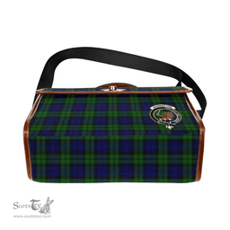 Scottish Canvas Bag Bannatyne Clan Clan Tartan Waterproof Canvas Bag - Crest Classic Scottish Plaid Tartan Plaid