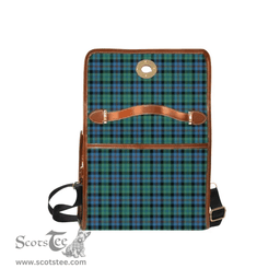 Scottish Canvas Bag Campbell of Cawdor Ancient Clan Tartan Waterproof Canvas Bag - Classic Scottish Plaid Tartan Plaid