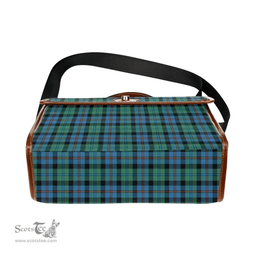 Scottish Canvas Bag Campbell of Cawdor Ancient Clan Tartan Waterproof Canvas Bag - Classic Scottish Plaid Tartan Plaid