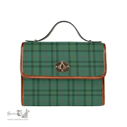 Scottish Canvas Bag Ross Hunting Ancient Clan Tartan Waterproof Canvas Bag - Classic Scottish Plaid Tartan Plaid