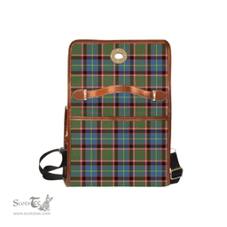 Scottish Canvas Bag Glass Clan Clan Tartan Waterproof Canvas Bag - Crest Classic Scottish Plaid Tartan Plaid