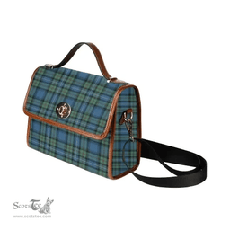 Scottish Canvas Bag Robertson Hunting Ancient Clan Tartan Waterproof Canvas Bag - Classic Scottish Plaid Tartan Plaid