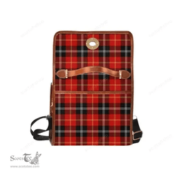Scottish Canvas Bag Marjoribanks Clan Tartan Waterproof Canvas Bag - Classic Scottish Plaid Tartan Plaid