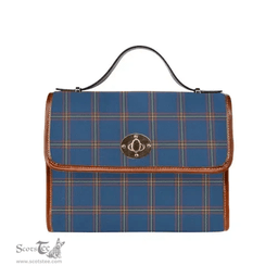 Scottish Canvas Bag MacLaine of Loch Buie Hunting Ancient Clan Tartan Waterproof Canvas Bag - Classic Scottish Plaid Tartan Plaid