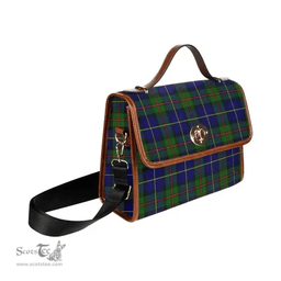 Scottish Canvas Bag MacLeod of Harris Modern Clan Tartan Waterproof Canvas Bag - Classic Scottish Plaid Tartan Plaid