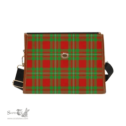 Scottish Canvas Bag MacGregor Modern Clan Tartan Waterproof Canvas Bag - Classic Scottish Plaid Tartan Plaid