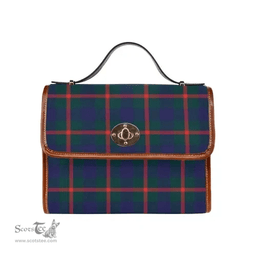 Scottish Canvas Bag Agnew Modern Clan Tartan Waterproof Canvas Bag - Classic Scottish Plaid Tartan Plaid
