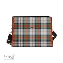 Scottish Canvas Bag MacDuff Dress Ancient Clan Tartan Waterproof Canvas Bag - Classic Scottish Plaid Tartan Plaid