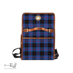 Scottish Canvas Bag Angus Modern Clan Tartan Waterproof Canvas Bag - Classic Scottish Plaid Tartan Plaid