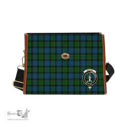 Scottish Canvas Bag MacKay Clan Clan Tartan Waterproof Canvas Bag - Crest Classic Scottish Plaid Tartan Plaid