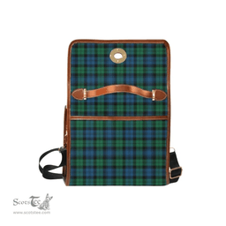 Scottish Canvas Bag Blackwatch Ancient Clan Tartan Waterproof Canvas Bag - Classic Scottish Plaid Tartan Plaid