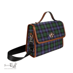 Scottish Canvas Bag Galbraith Modern Clan Tartan Waterproof Canvas Bag - Classic Scottish Plaid Tartan Plaid