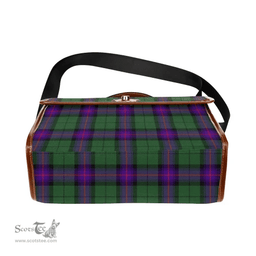 Scottish Canvas Bag Armstrong Modern Clan Tartan Waterproof Canvas Bag - Classic Scottish Plaid Tartan Plaid