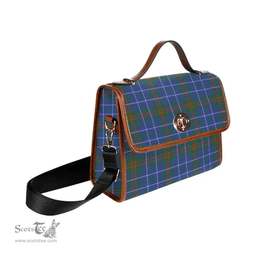 Scottish Canvas Bag Edmonstone Clan Tartan Waterproof Canvas Bag - Classic Scottish Plaid Tartan Plaid
