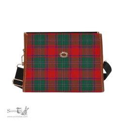 Scottish Canvas Bag MacPhail Clan Clan Tartan Waterproof Canvas Bag - Crest Classic Scottish Plaid Tartan Plaid