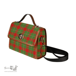 Scottish Canvas Bag MacGregor Modern Clan Tartan Waterproof Canvas Bag - Classic Scottish Plaid Tartan Plaid