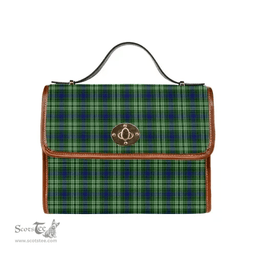 Scottish Canvas Bag Tweedside District Clan Tartan Waterproof Canvas Bag - Classic Scottish Plaid Tartan Plaid