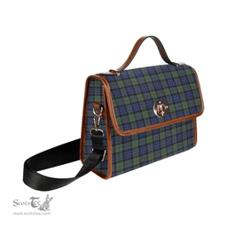 Scottish Canvas Bag MacPhedran Clan Tartan Waterproof Canvas Bag - Classic Scottish Plaid Tartan Plaid