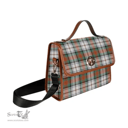 Scottish Canvas Bag MacDuff Dress Ancient Clan Tartan Waterproof Canvas Bag - Classic Scottish Plaid Tartan Plaid