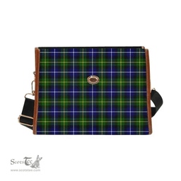 Scottish Canvas Bag MacNeill of Barra Modern Clan Tartan Waterproof Canvas Bag - Classic Scottish Plaid Tartan Plaid