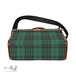 Scottish Canvas Bag MacLean Hunting Ancient Clan Tartan Waterproof Canvas Bag - Classic Scottish Plaid Tartan Plaid
