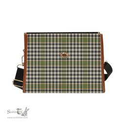 Scottish Canvas Bag Burns Check Clan Tartan Waterproof Canvas Bag - Classic Scottish Plaid Tartan Plaid