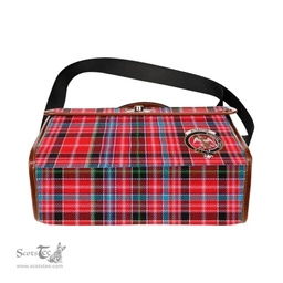 Scottish Canvas Bag Straiton Clan Clan Tartan Waterproof Canvas Bag - Crest Classic Scottish Plaid Tartan Plaid