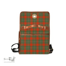 Scottish Canvas Bag MacGregor Ancient Clan Tartan Waterproof Canvas Bag - Classic Scottish Plaid Tartan Plaid