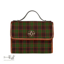 Scottish Canvas Bag Buchan Modern Clan Tartan Waterproof Canvas Bag - Classic Scottish Plaid Tartan Plaid