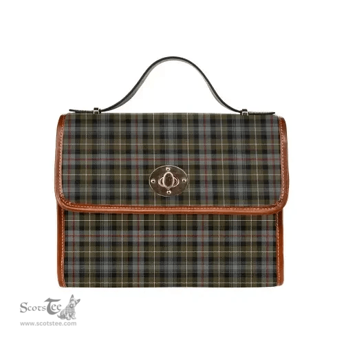 Scottish Canvas Bag MacKenzie Weathered Clan Tartan Waterproof Canvas Bag - Classic Scottish Plaid Tartan Plaid