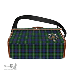 Scottish Canvas Bag MacKenzie Clan Clan Tartan Waterproof Canvas Bag - Crest Classic Scottish Plaid Tartan Plaid