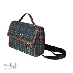 Scottish Canvas Bag Graham Clan Clan Tartan Waterproof Canvas Bag - Crest Classic Scottish Plaid Tartan Plaid