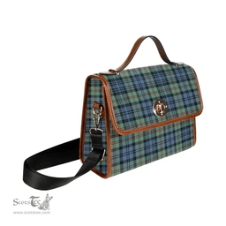 Scottish Canvas Bag MacKinlay Ancient Clan Tartan Waterproof Canvas Bag - Classic Scottish Plaid Tartan Plaid
