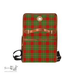 Scottish Canvas Bag MacGregor Modern Clan Tartan Waterproof Canvas Bag - Classic Scottish Plaid Tartan Plaid