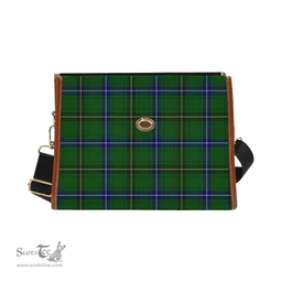 Scottish Canvas Bag Henderson Modern Clan Tartan Waterproof Canvas Bag - Classic Scottish Plaid Tartan Plaid